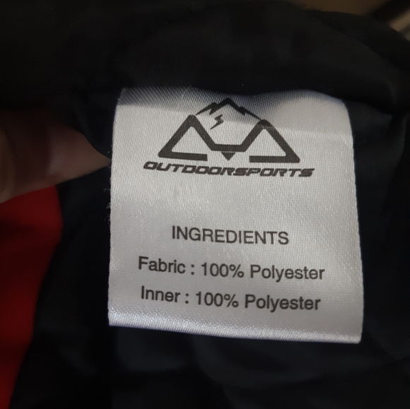 Men's Red Winter Coat Size Small - Picture 5 of 6